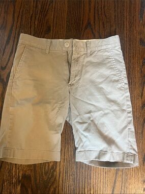 Crewcuts boys khaki shorts- size 14